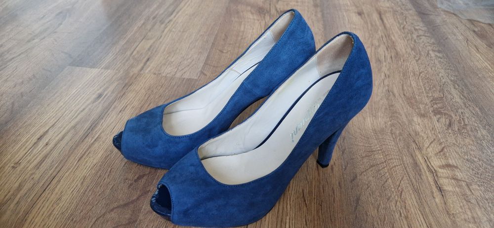 Pantofi piele intoarsa 36 nepurtati