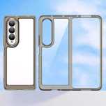 Husa antisoc carbon flip piele SAMSUNG Galaxy Z Fold6 5 Fold4 3 mod di