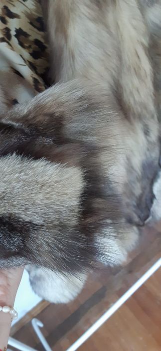 Haina blană vulpe preț bun