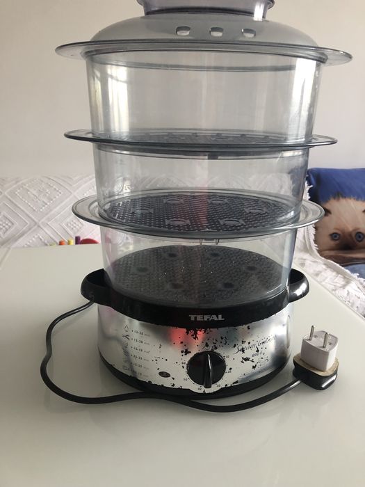 Aparat aburi Tefal Steam Cuisine 3 nivele