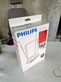 Antena pentru amplificare semnal, marca Philips, ca si noua, in cutie!