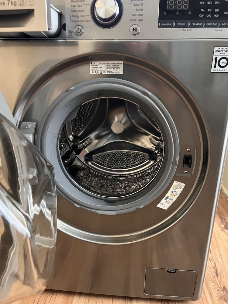 Пералня LG Steam 7kg Inox