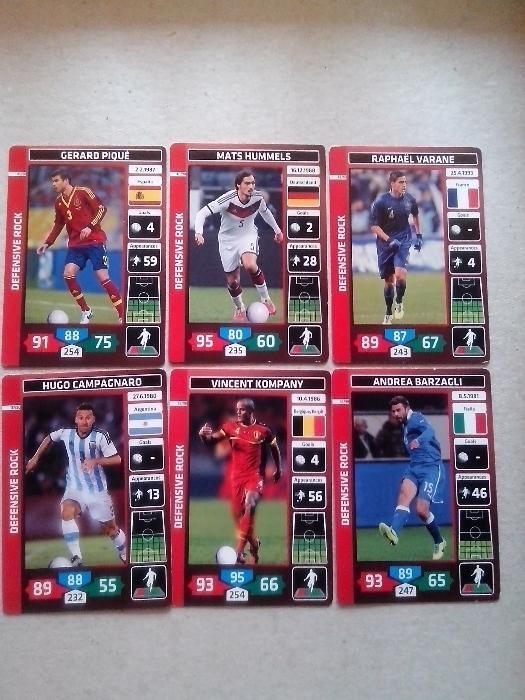 Set 47 cartonase Panini Family 2014 Fußballstars - Austria