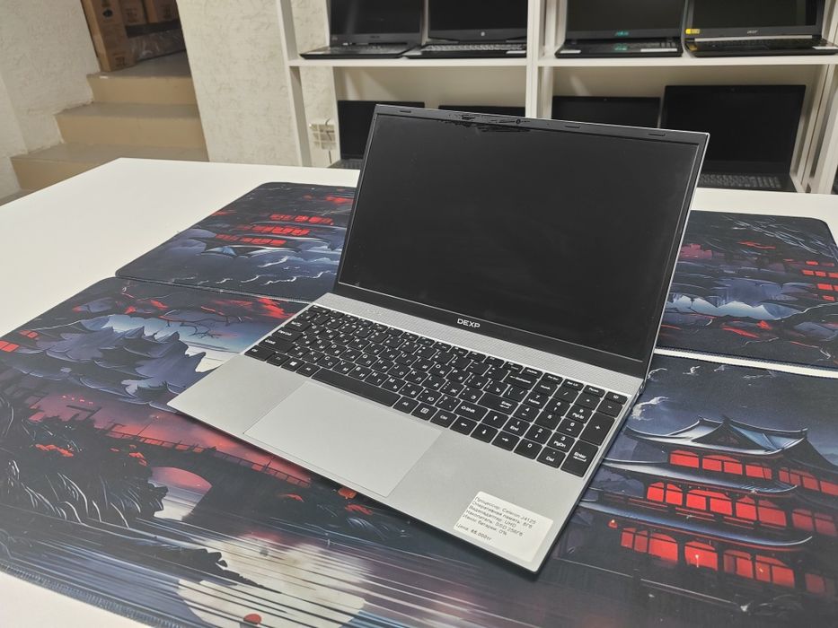 Ноутбук Dexp Celeron J4125/ 8Гб/ ССД 256 Гб/ UHD