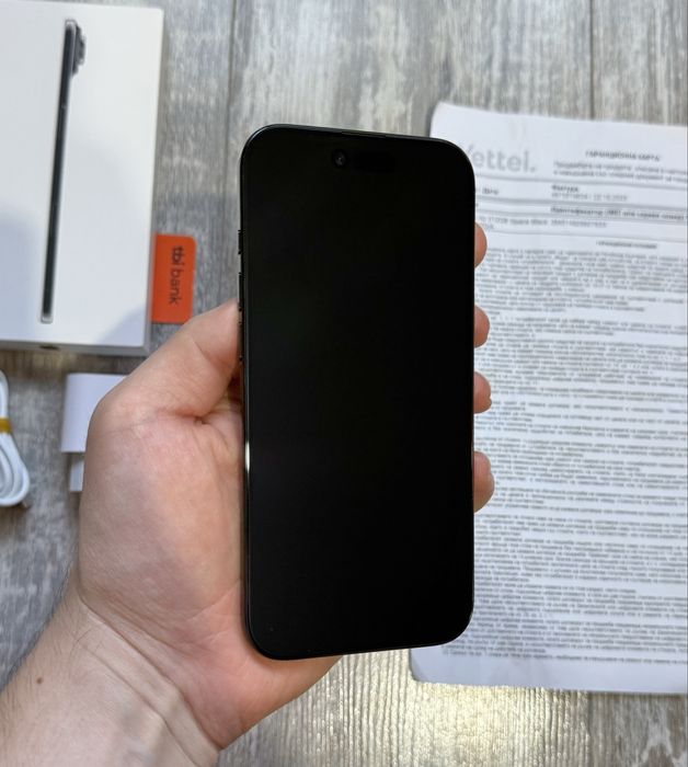 Iphone Air 512 GB Black 100 % Battery Health Като Нов Гаранционен 3 г.