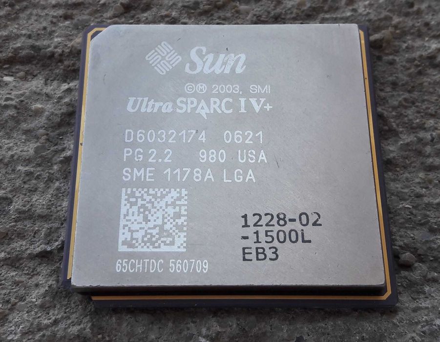 Procesor de colectie Sun Microsystems UltraSparc IV+ 1500MHz - No.1