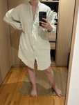 Rochie camasa din muselina de bumbac