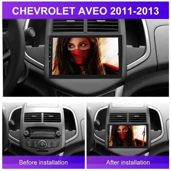 Мултимедия Двоен дин за Chevrolet AVEO Навигация Android Шевролет Авео