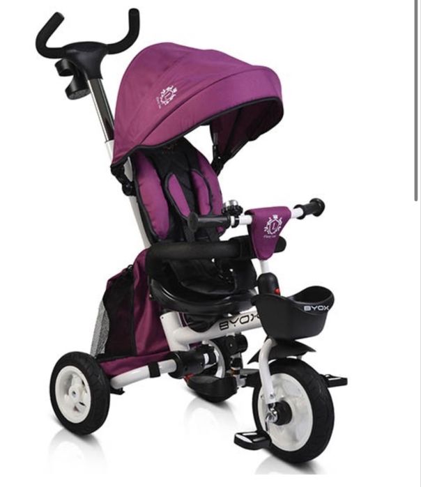 Tricicleta pliabila copii BYOX Flexy Lux Mov