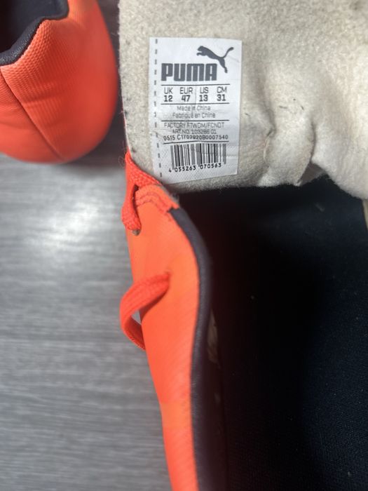 Adidasi puma, pentru fotbal