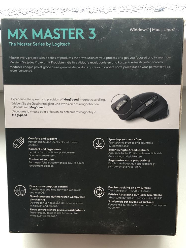 Mouse wireless logitech  Mx Maester 3 negru