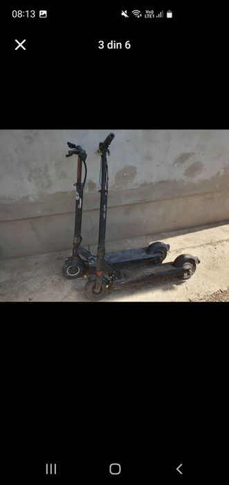 Trotinetă baterie defectă