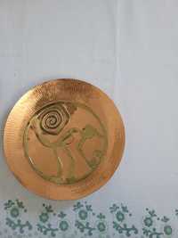 Farfurii decorative din cupru si bronz