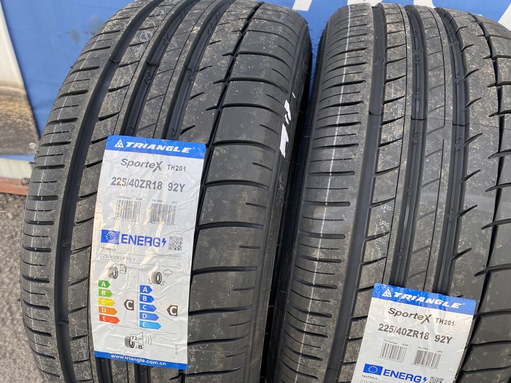 255/35 R18 + 225/40 R18 TRIANGLE SPORTEX anvelope vara noi