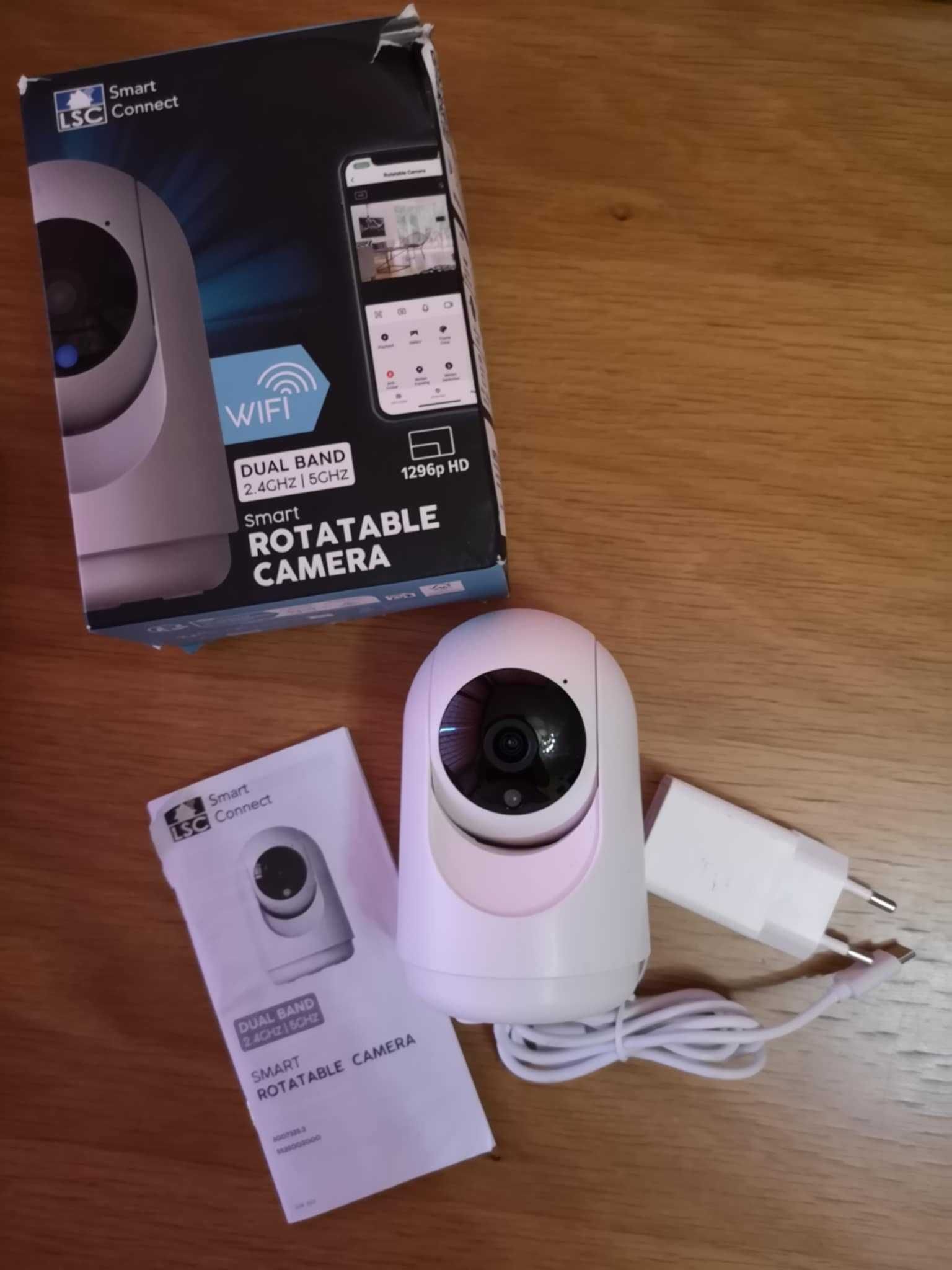 Интелигентна въртяща се камера LSC Smart Connect WiFi 1296pHD резолюци