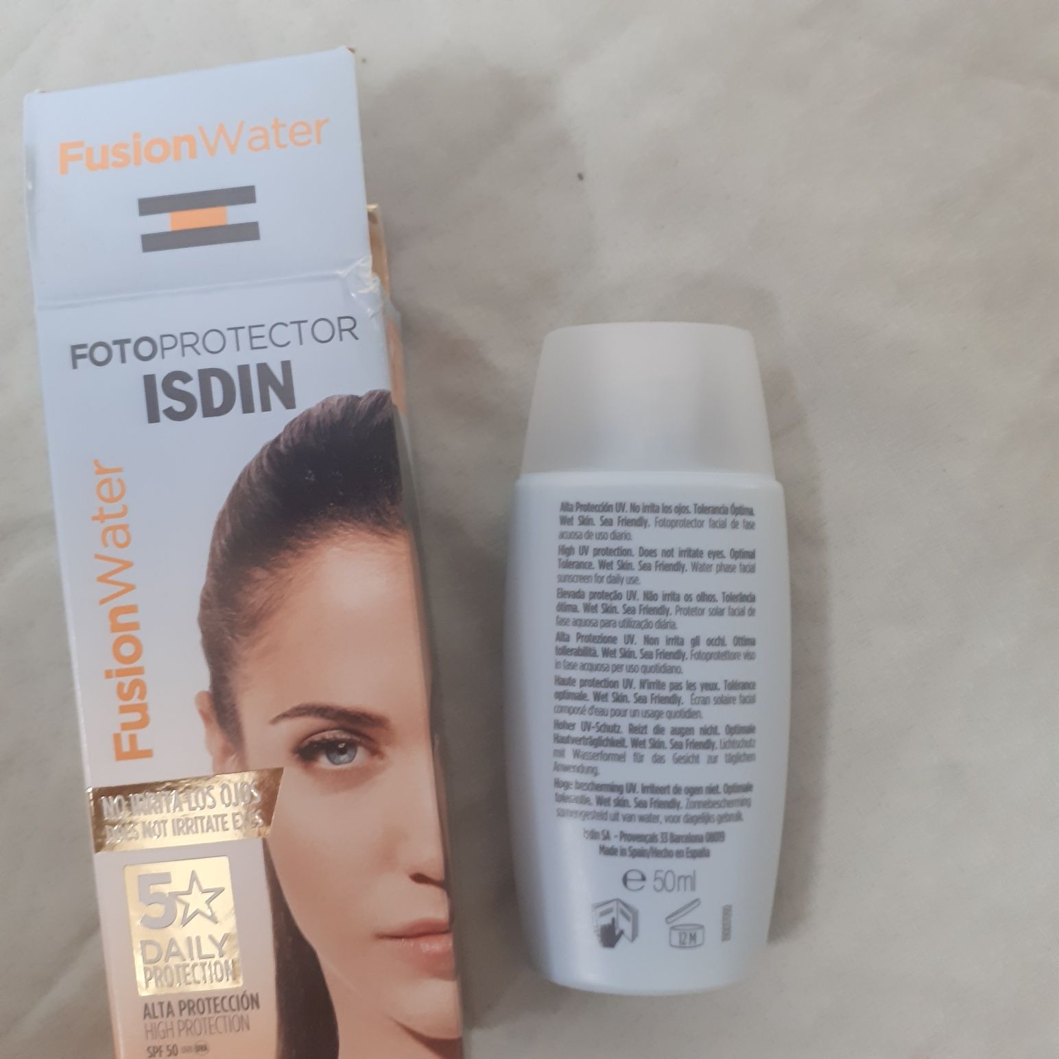 Fusion Water spf 50, 50 ml, Isdin