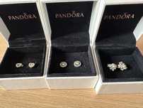 Обеци Pandora 3 вида