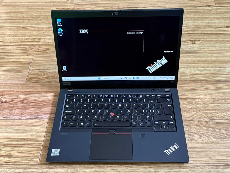 Lenovo P14s Touch`Core i7-10610U/24GB RAM/512GB SSD/Nvidia P520/Бат 10