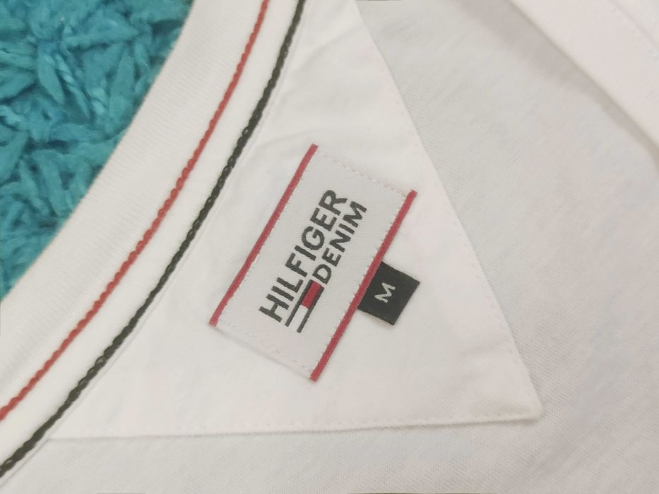 Tricou Tommy Hilfiger - Pearl White