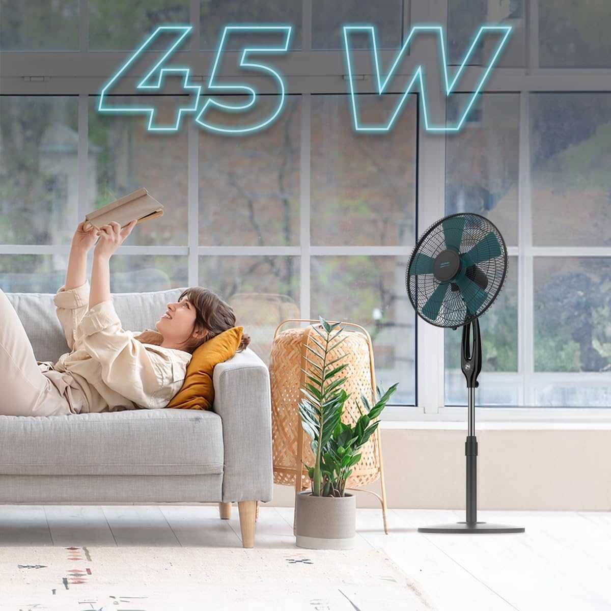 Вентилатор Cecotec EnergySilence 560 Max Smart, дистанционно, С ДЕФЕКТ