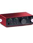 Аудио интерфейс Focusrite Scarlett Solo 4th Gen USB