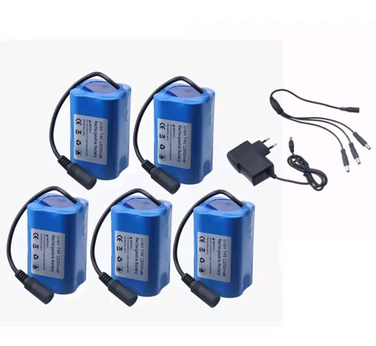 Acumulatori 7.4V bărcuță pescuit plantat navomodel