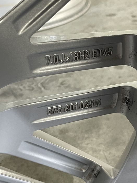 Set 4 jante aliaj 18 5x112 Originale Seat Ateca