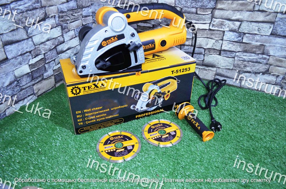 Штроборез Теха 125мм. Т51253 (бороздодел)