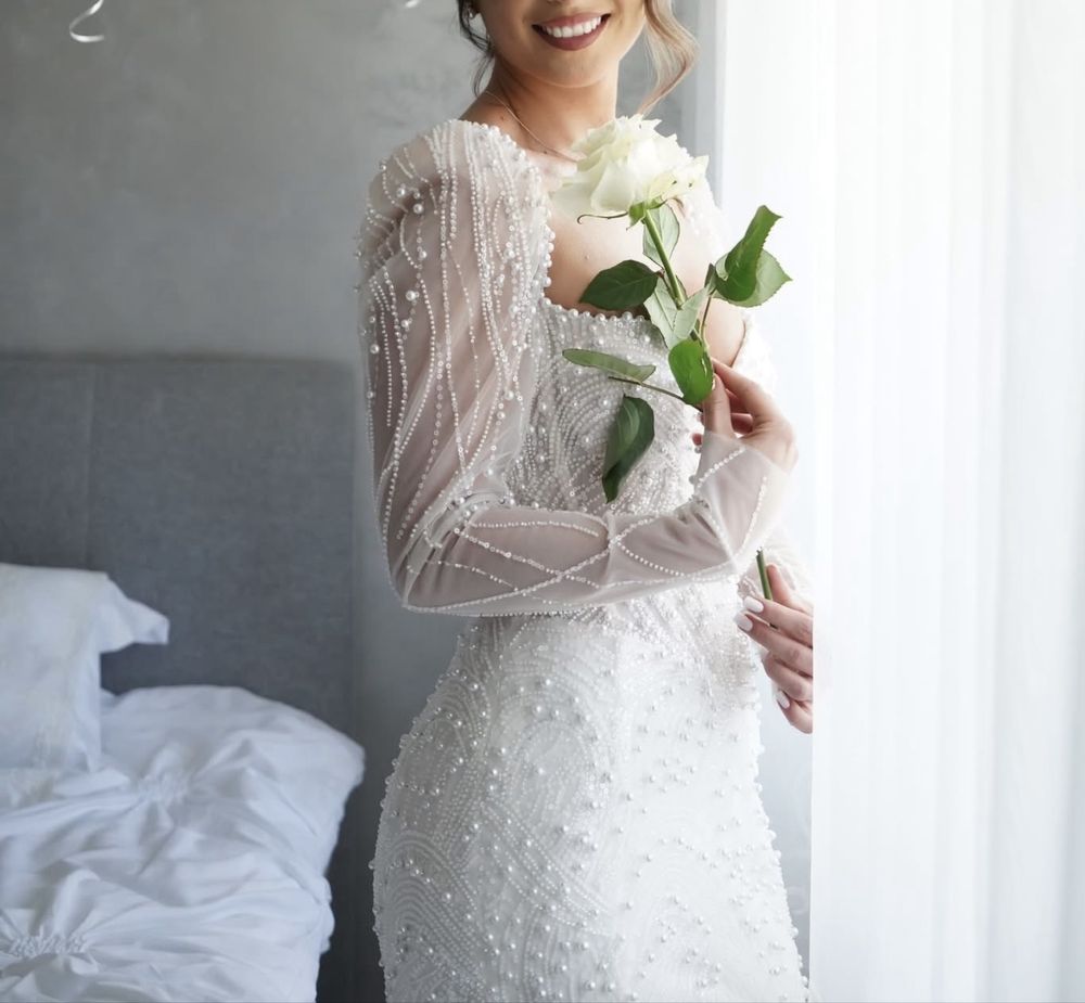 Rochie de mireasă stil sirenă