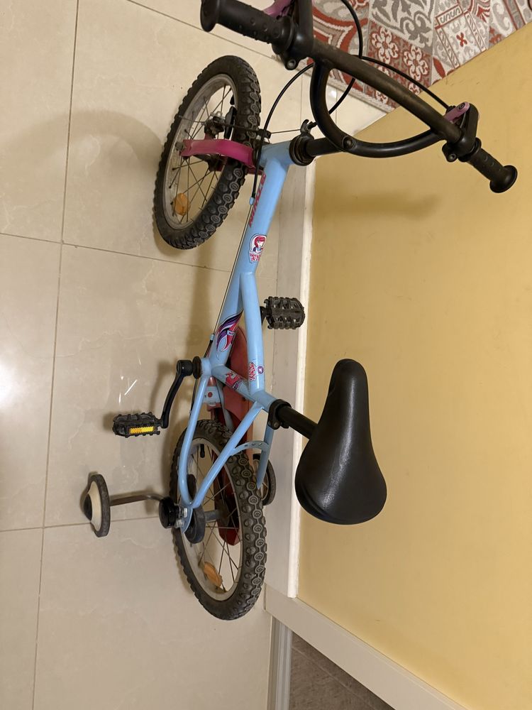 Детско колело Btwin за момиче 16 цола