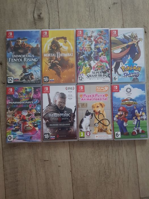 Продам игры для Nintendo Switch