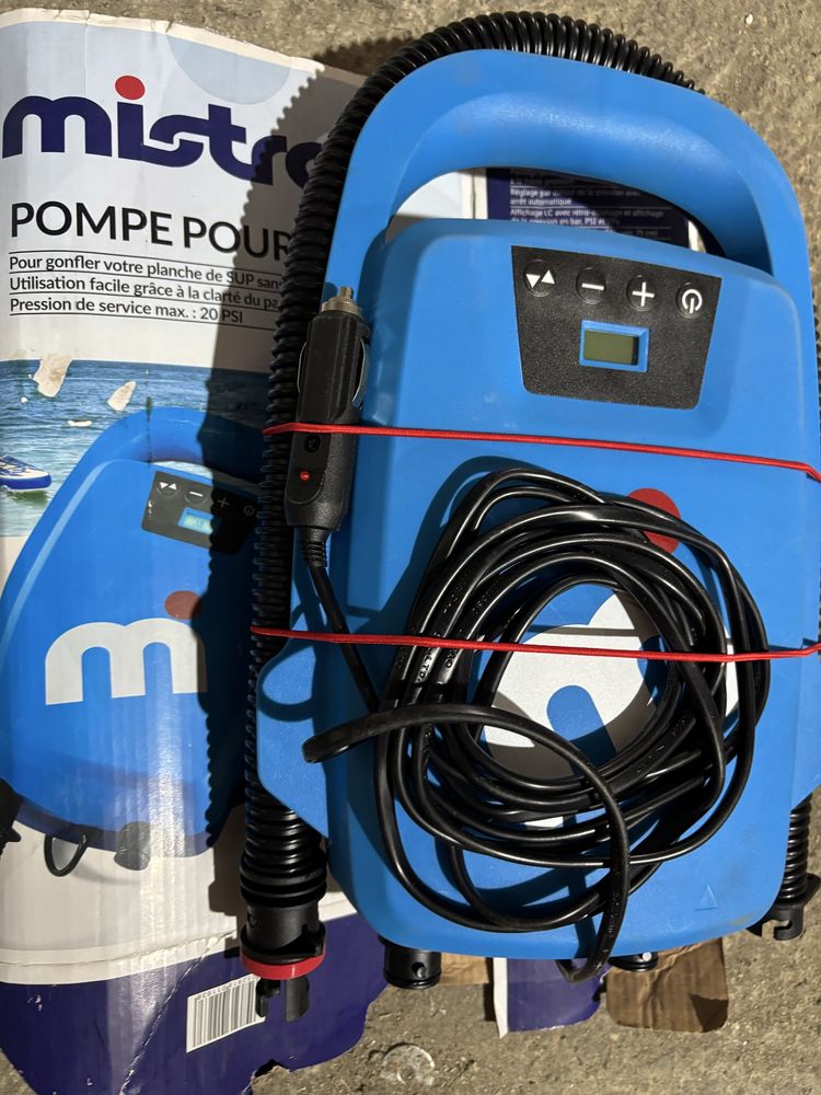 Pompa SUP ,paddle board 12 v Mistral,nou