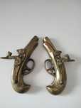 Pistoale pt panoplie, bronz