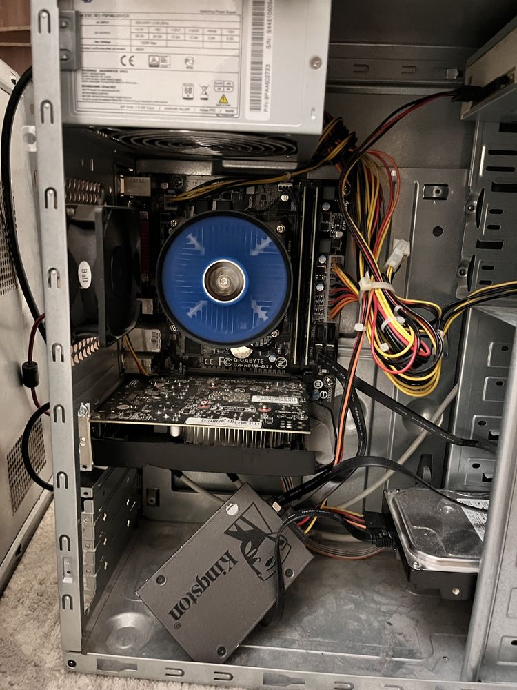 Средний компьютер 1050 ti i5