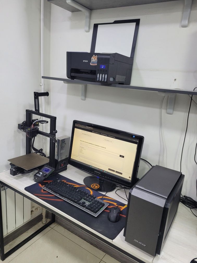 Kmpyuter kamplekt 3d printer blan