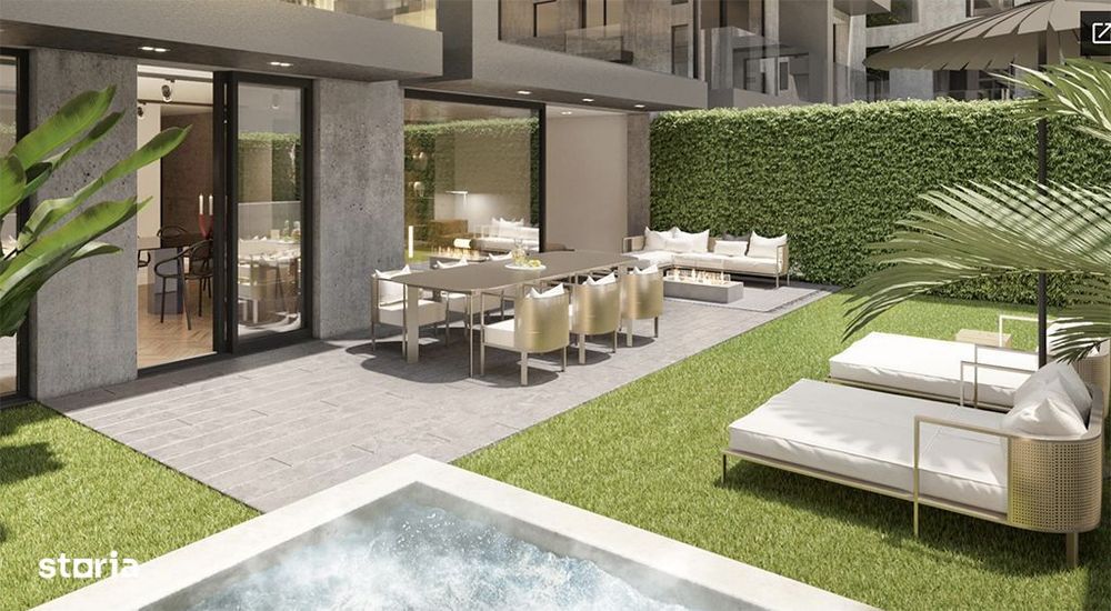 3 camere cu gradina -NOU - Mitropolie