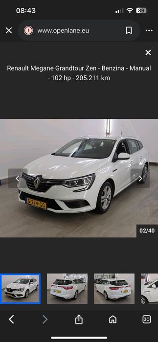 Renault Megane Renault Megane 4 benzină 1.3 TCE