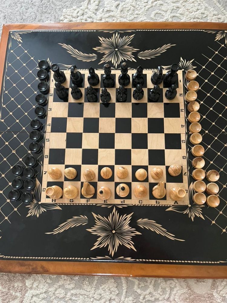 Шахматы 3 в 1.