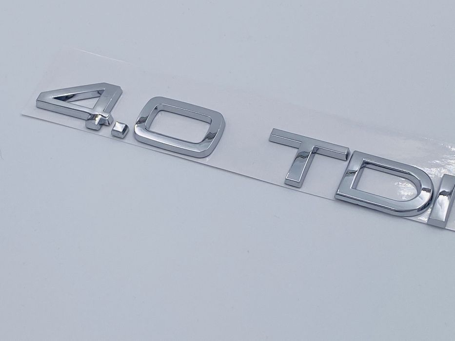 Emblema Audi 4.0 TDI