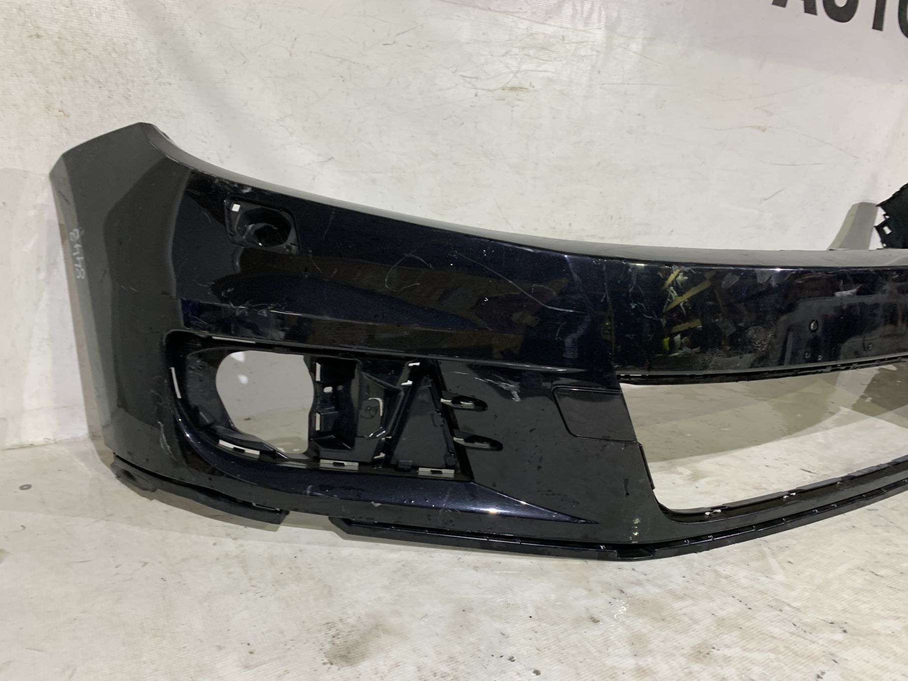 Bara fata VW Tiguan, facelift, 2012, 2013, 2014, 2015, 2016, cod origine OE 5N0807221K, cu gauri pentru spalatori faruri.