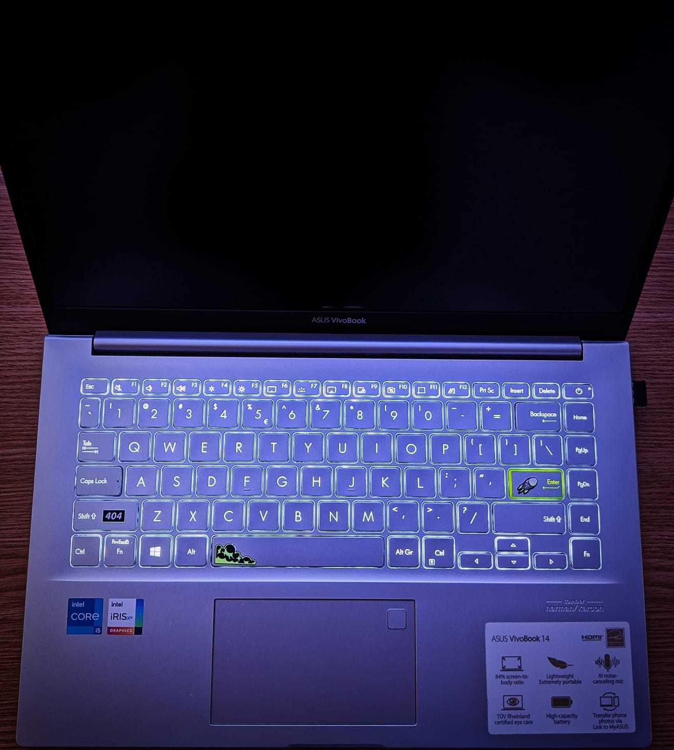 Laptop ASUS VivoBook 14 | I5 Gen 11 Intel Iris Xe | Pret negociabil