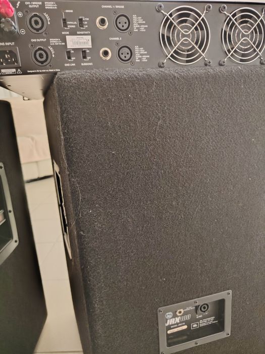 Set boxe JBL JRX100 + statie Ecler  XPA7000 + cabluri