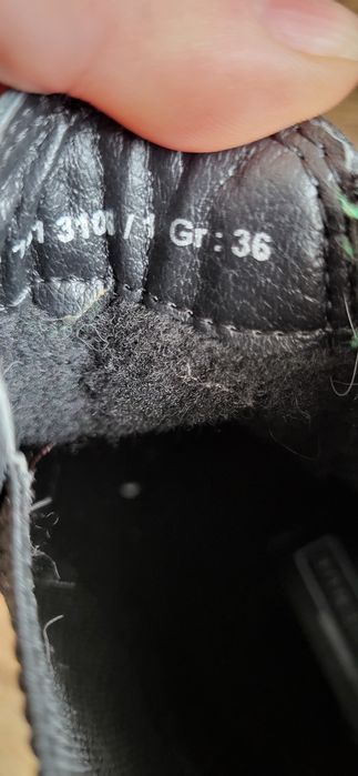 Ghete de piele, dama, mărimea 36,