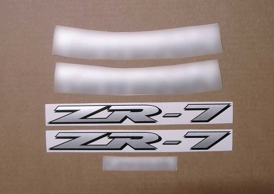 Стикери Kawasaki ZR-7/ZR-7S 1999г-2004г кавазаки zr7 zr7s лепенки зр7
