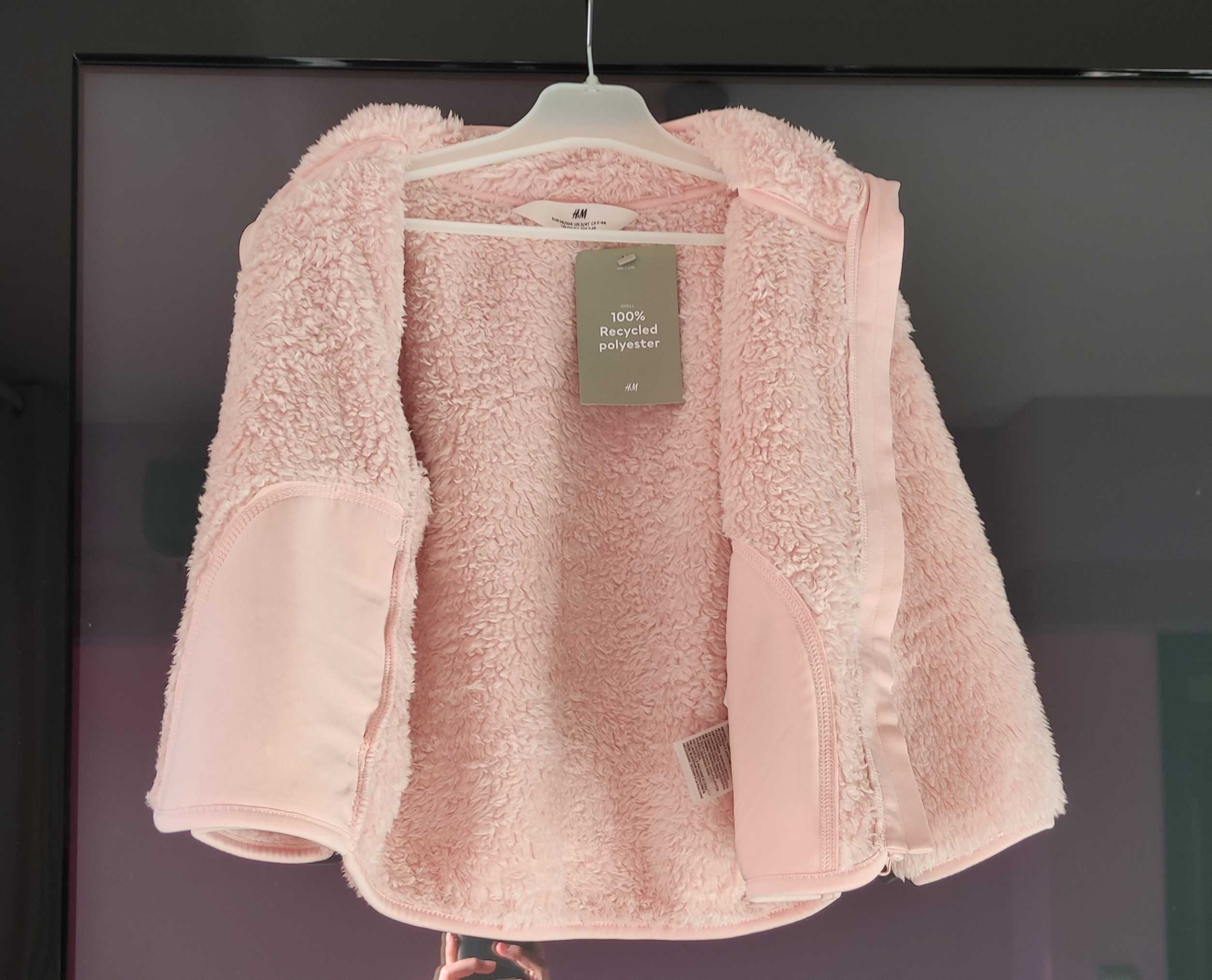 Лот нови детски дрехи за момиче, H&M Barbie, 98/104, 104см, суитшърт