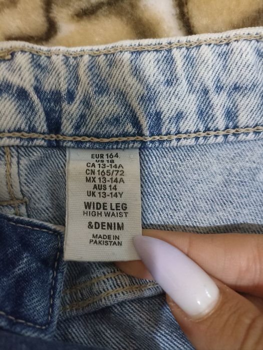 Дънки с широк крачол H&M