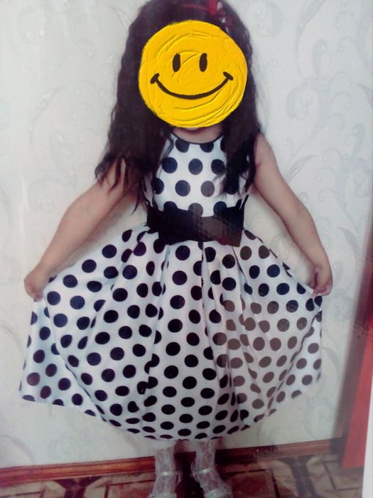 Платье для девочки 4-6 лет