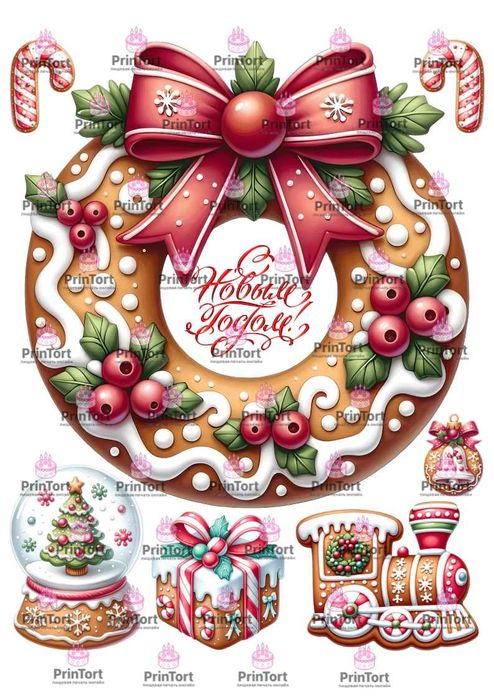 Пищевая печать на сахарной бумаге