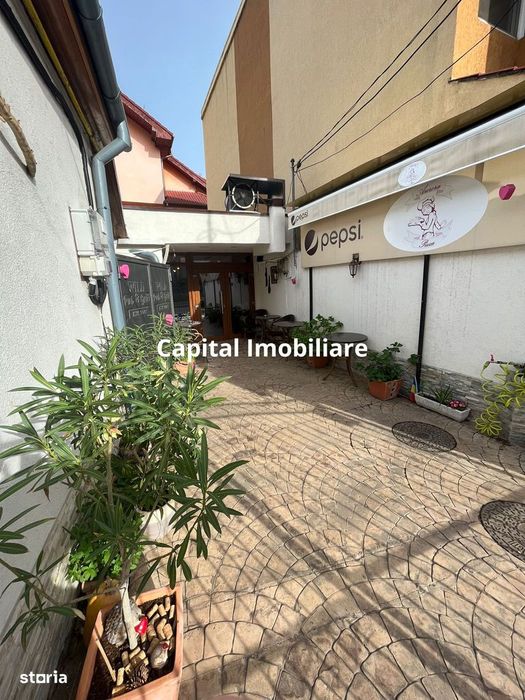 Spațiu comercial 105 mp + curte, zonă intens circulată