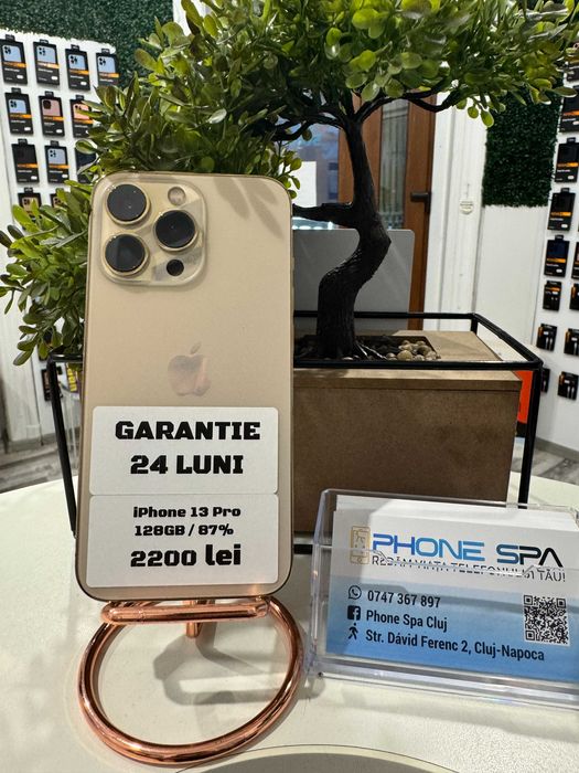iPhone 13 Pro 128Gb 87% IN RATE- Din magazin,cu garantie!